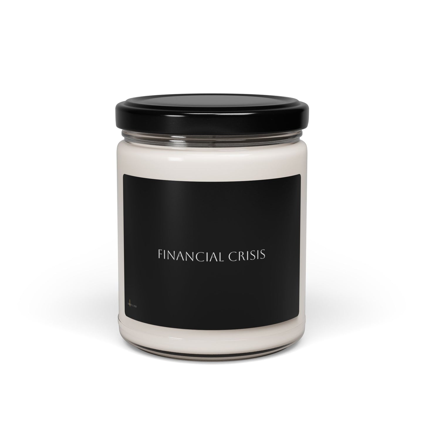 Scented Soy Candle - ' Financial Crisis '