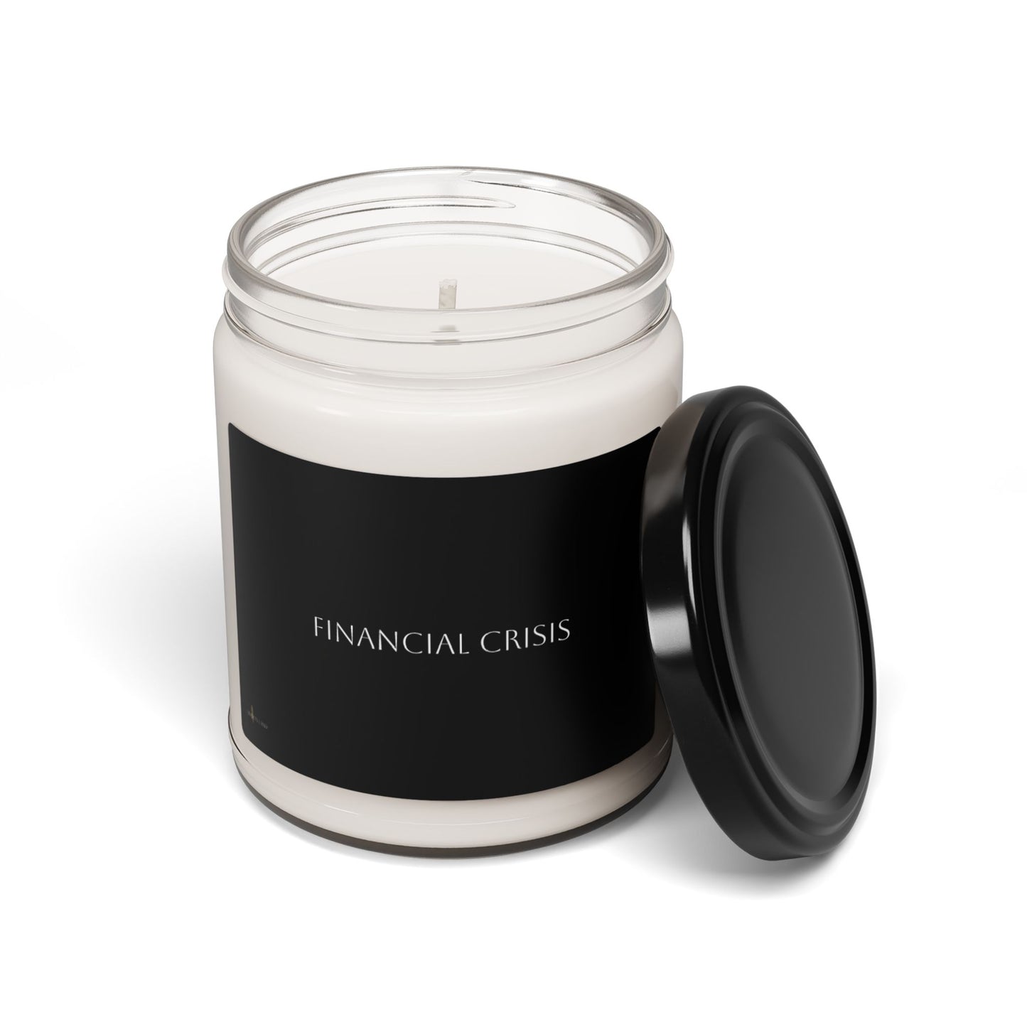 Scented Soy Candle - ' Financial Crisis '